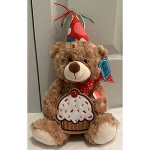 Gabitoy Stuffed Happy Birthday Musical Teddy Bear NEW